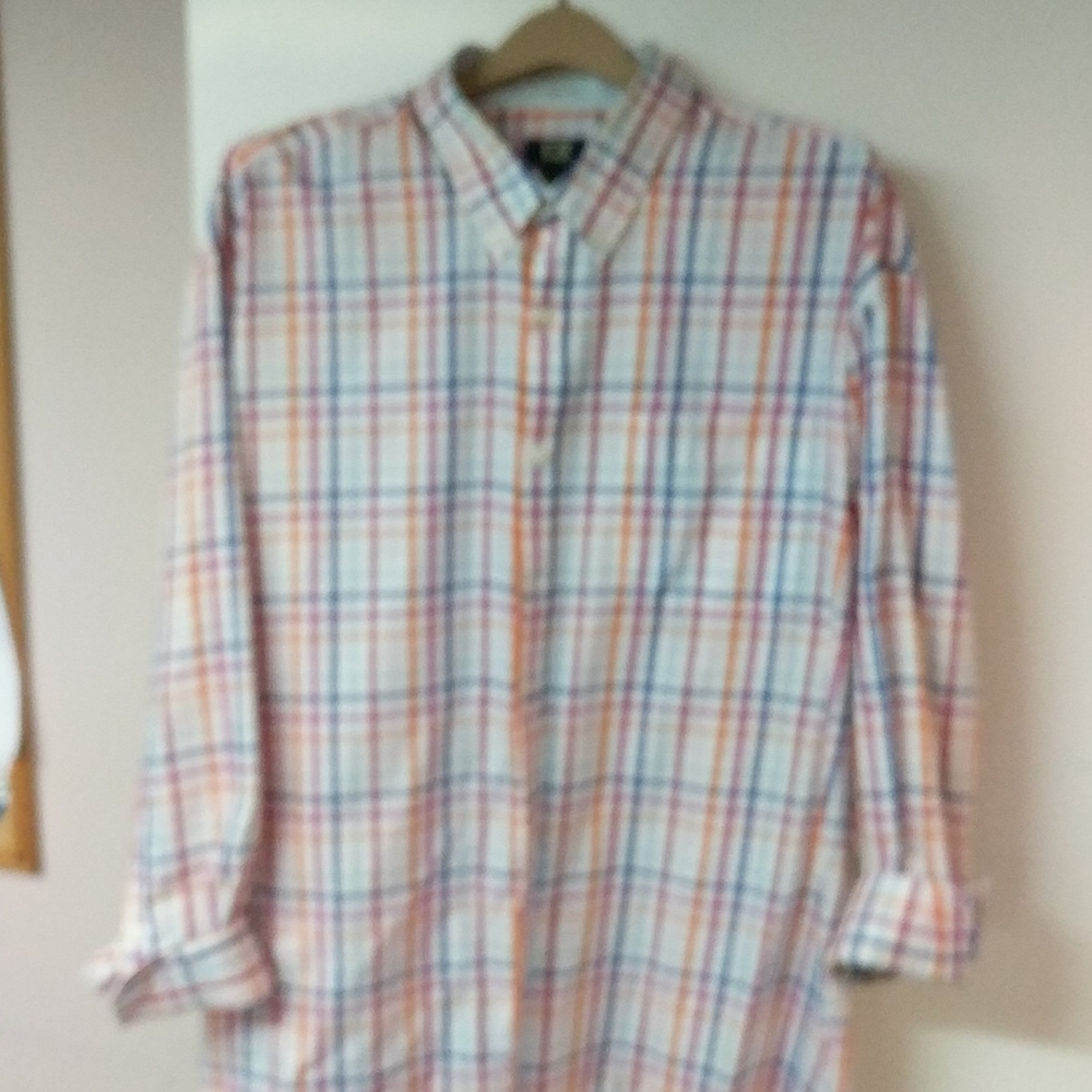 Mens cutter and buck dress shirt